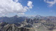 Dalla vetta, vista verso il Grand Combin