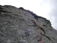L'ultimo divertente tiro di IV+ per la cima (foto mgulliver)