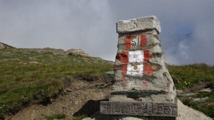 arrivo al colle della Croce di Ferro