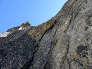 Passo di VI sulla 4a torre