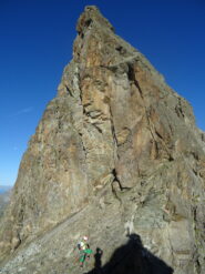 Verso la grotta e le placche Rey