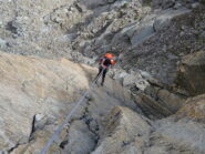 In calata da S1: roccia Malvassora style