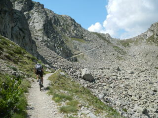 il tratto di salita al Col du Lausfer