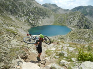 tratto di risalita verso il Col du Saboulé