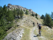 ultimi tornanti per il Fort de l'Infernet