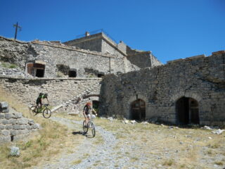 in uscita dal Forte de l'Infernet