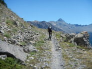 sullo sfondo il Pic de Rochebrune 