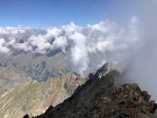 Cresta finale dalla cima Sud