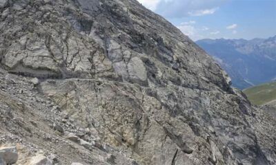 Lungo il sentiero degli alpini