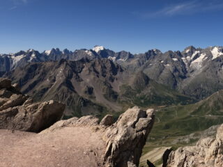 Dalla vetta la Barre