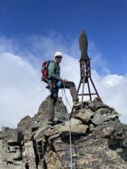 Teo sul Picco Coolidge (3340m)