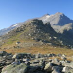 la cresta per l'Ormelune che parte dal Col du Mont