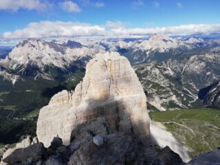 Ovest vista dalla cima della Grande 