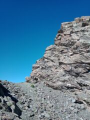 tratto di arrampicata 