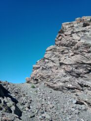 tratto di arrampicata 