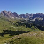 Odle e zona del Col Raiser dalla cima.
