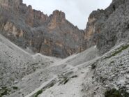 Verso il canalone per il Demetz