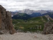 Passo Della dalla Forcella del Sassolungo