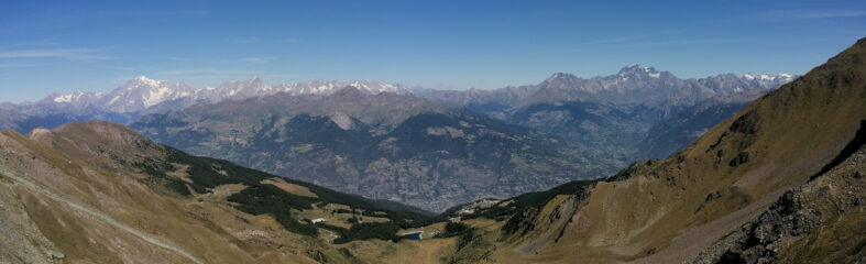Panorama dal colle