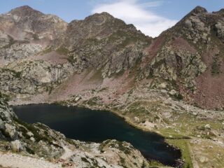 Lago di Valscura  con cime di contorno