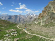 ... correre con gli Ecrins davanti agli occhi ... non ha prezzo 