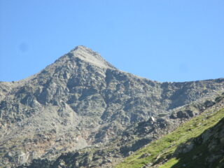 Pizzo Stella - Sulla destra la cresta sud