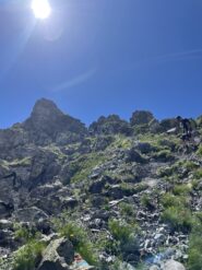 Scendendo dal Colle Vittorio