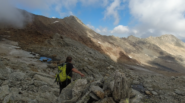 Marchorn e Pizzo san Giacomo a destra visti da passo matorgn