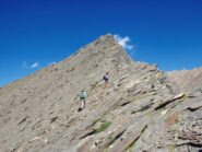 tratto finale  della cresta sud