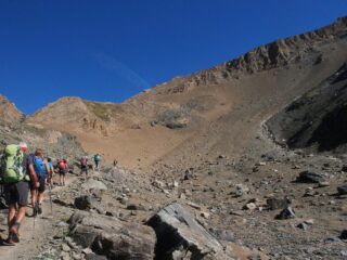 verso il colle Leynir