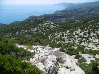 il Fruncu de Pala e la selletta verso cui dirigersi