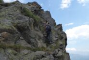 Passaggio su roccia