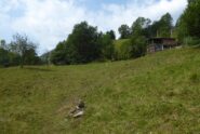 I primi prati in vista di Richiaglio