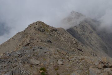 La cresta verso i Muret
