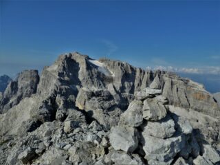 La cima Falkner salita percorrendo il s. Bernini