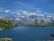 Il gruppo del Brenta dal lago Nero.