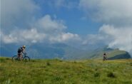 Discesa in dorsale sul colle di Sampeyre
