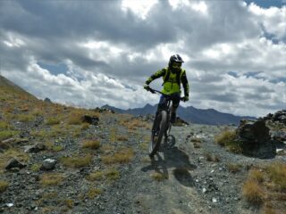 Partenza dal Col Longet.