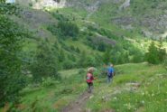 Si scende verso la strada di Malciaussia