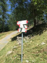 Salendo, ultimo bivio della strada