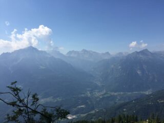 Panorama verso ovest