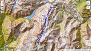 L'itinerario