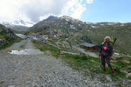 Arrivo al rifugio