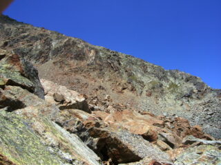 la parte della cresta che ho percorso