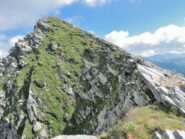 Tratto finale dal traverso alla cresta terminale