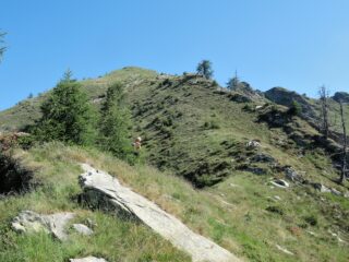 Ultima parte di cresta per la Cima Alta