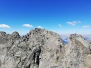 Dalla cima verso la testa dell'Ubac