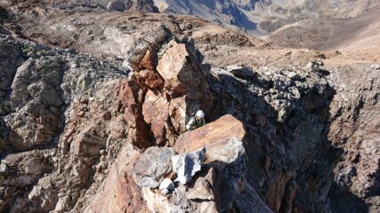 Dalla vetta della Nebbia