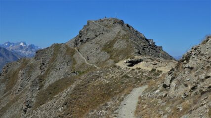 Arrivo in cima