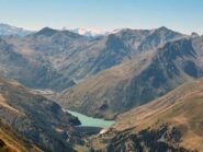 lac de toules e in fondo il gran paradiso